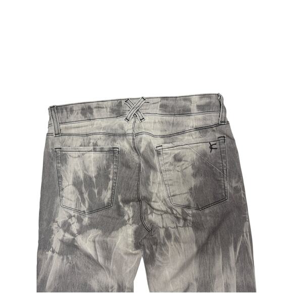 Y2K DAVID KAHN GRAY STREETWEAR SKINNY JEANS WAIST 27 - Picture 5 of 5